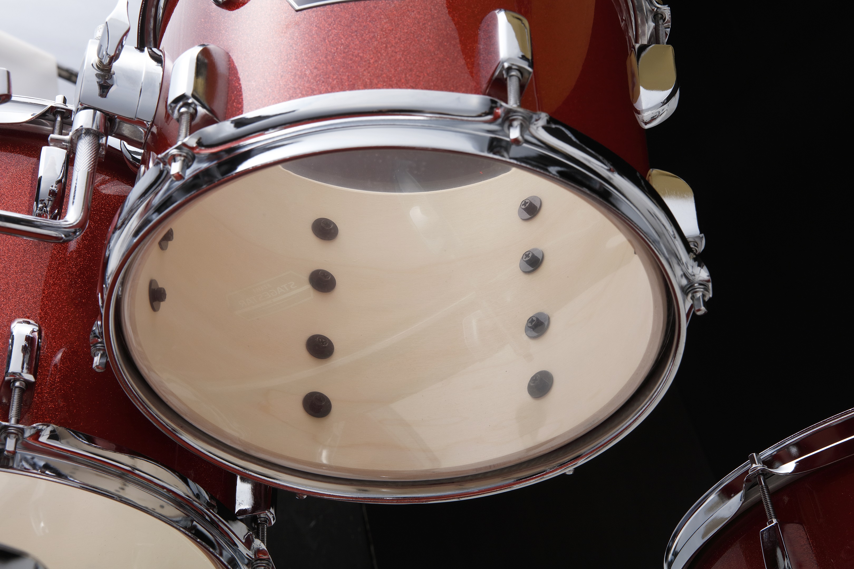 Tama Stagestar St50h5 20 Poplar Kit - Candy Red Sparkle - Batería acústica stage - Variation 2