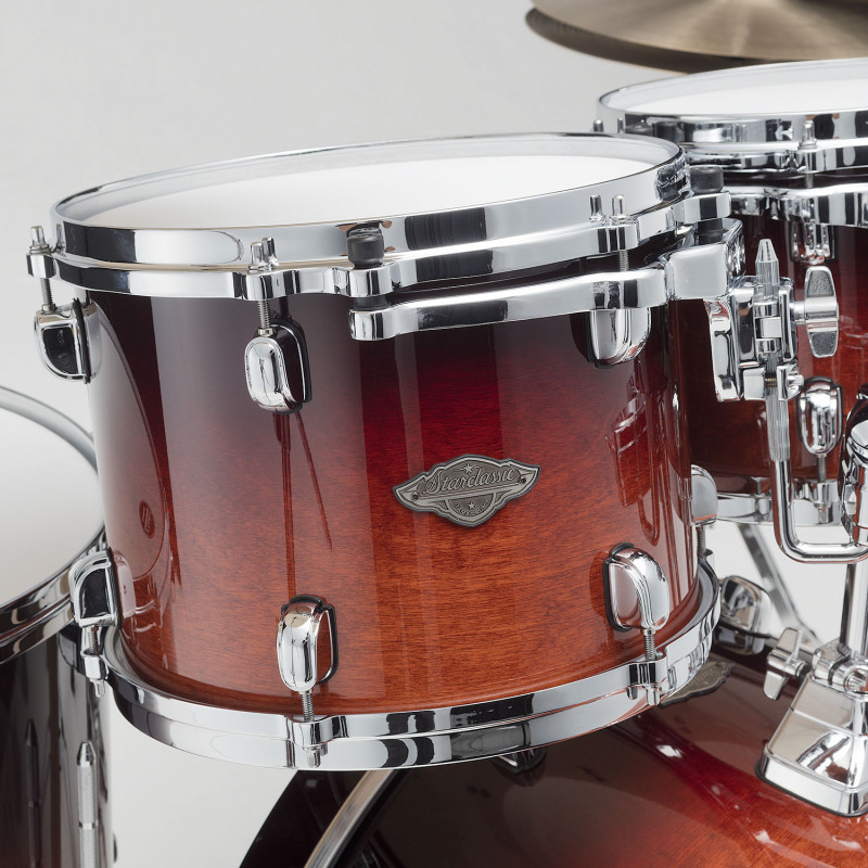 Tama Starclassic Performer 22 4 Futs - Dark Cherry Fade - Batería acústica rock - Variation 2