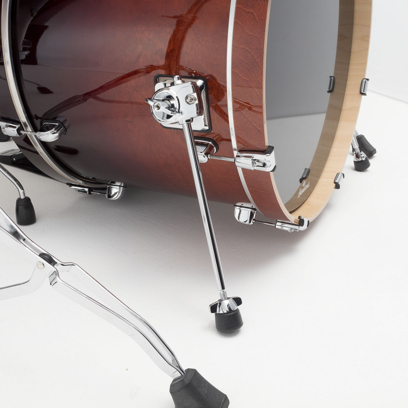 Tama Starclassic Performer 22 4 Futs - Dark Cherry Fade - Batería acústica rock - Variation 3