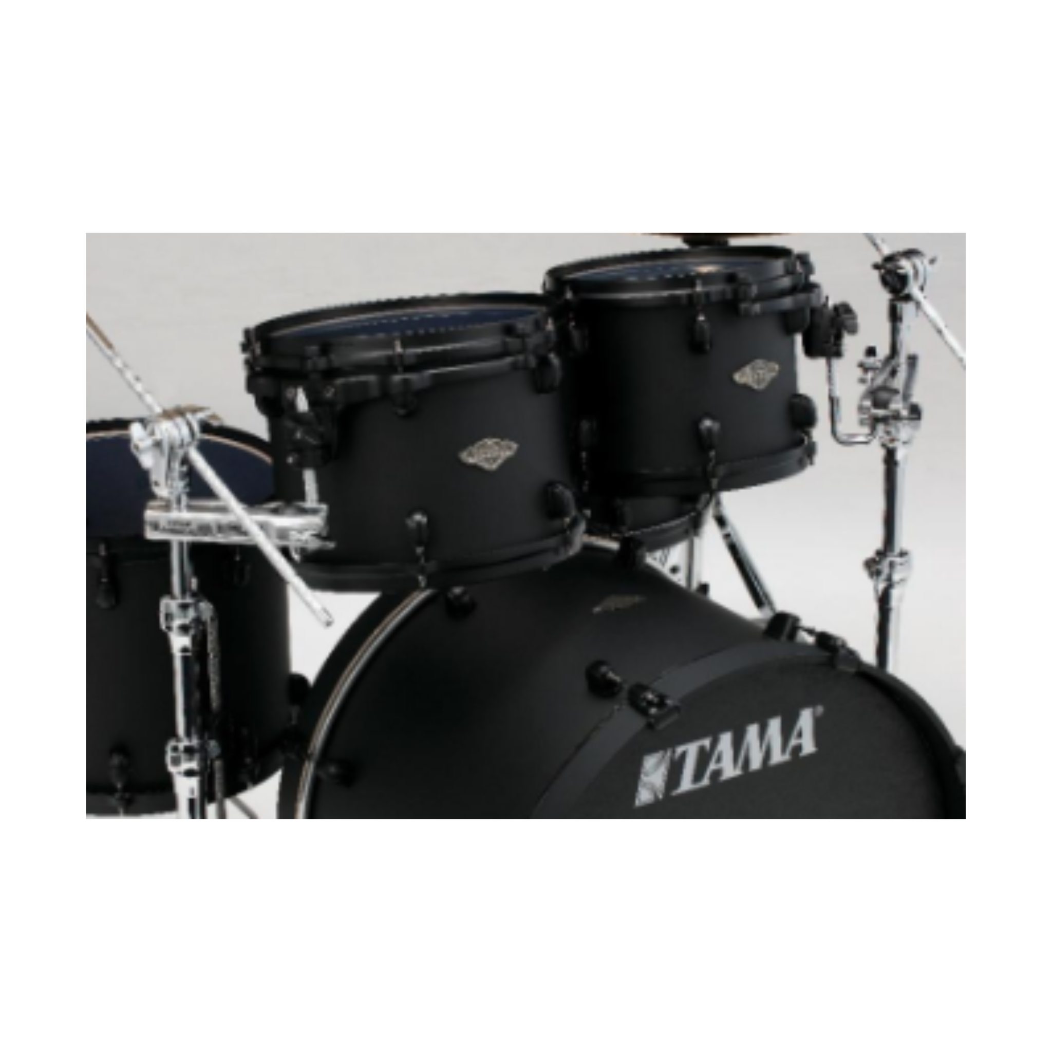 Tama Starclassic Performer Limited Ed. Blacked Out Black - 5 FÛts - Fat Black - Batería acústica rock - Variation 1