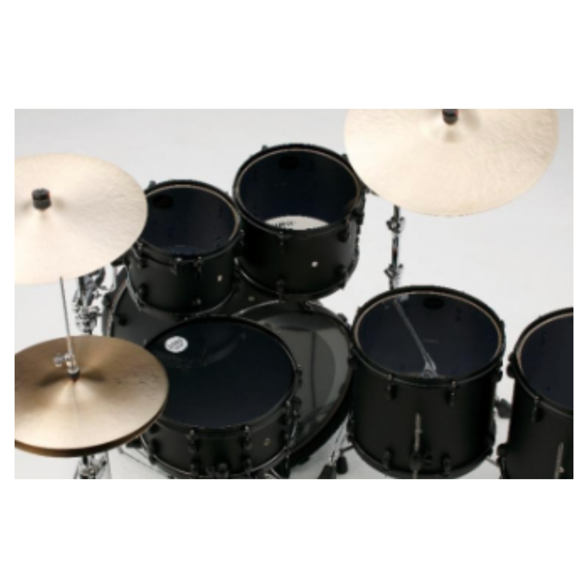 Tama Starclassic Performer Limited Ed. Blacked Out Black - 5 FÛts - Fat Black - Batería acústica rock - Variation 2