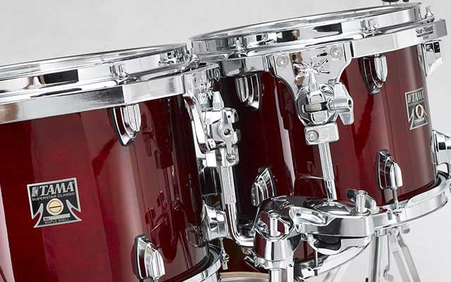 Tama Superstar Cl 5 Futs Shell Kit - 5 FÛts - Dark Red Sparkle - Batería acústica estándar - Variation 2