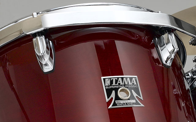 Tama Superstar Cl 5 Futs Shell Kit - 5 FÛts - Dark Red Sparkle - Batería acústica estándar - Variation 3