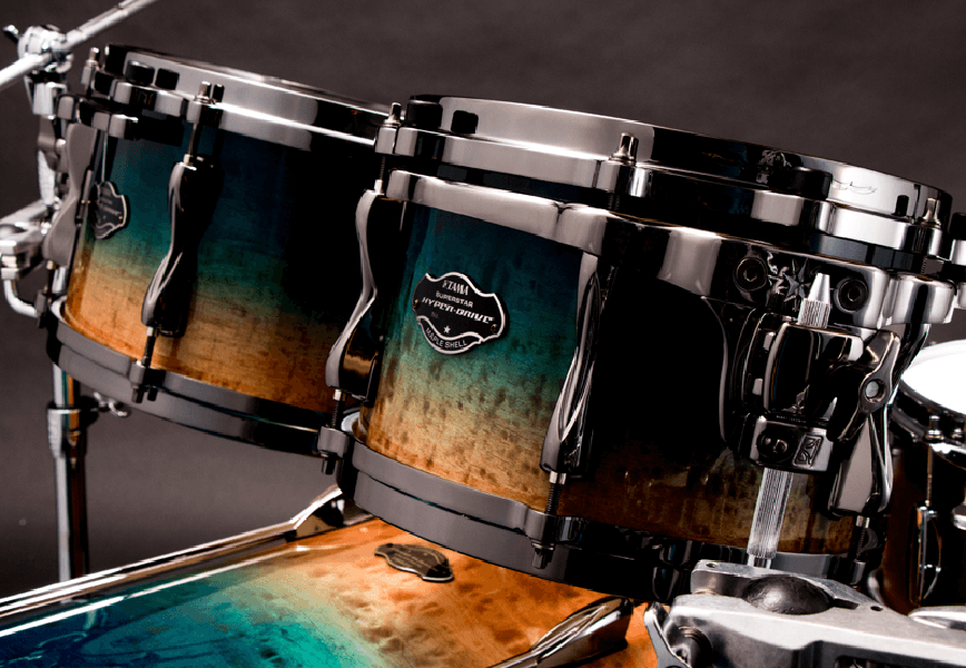 Tama Superstar Hyper-drive Limited Edition Ml52hlzbsg-fof - 5 FÛts - Figured Ocean Fade - Batería acústica estándar - Variation 2