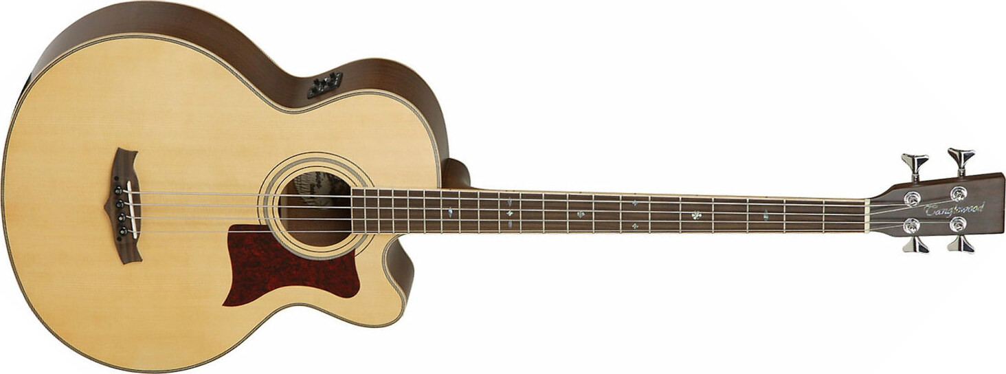 Tanglewood Tw155a Bass Premier Super Jumbo Cw - Natural Satin - Bajo acústico - Main picture