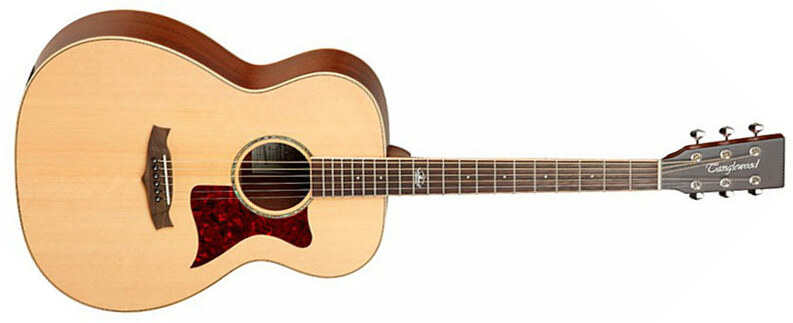Tanglewood Tw170 Ss Premier Om Epicea Acajou - Natural Satin - Guitarra acústica & electro - Main picture
