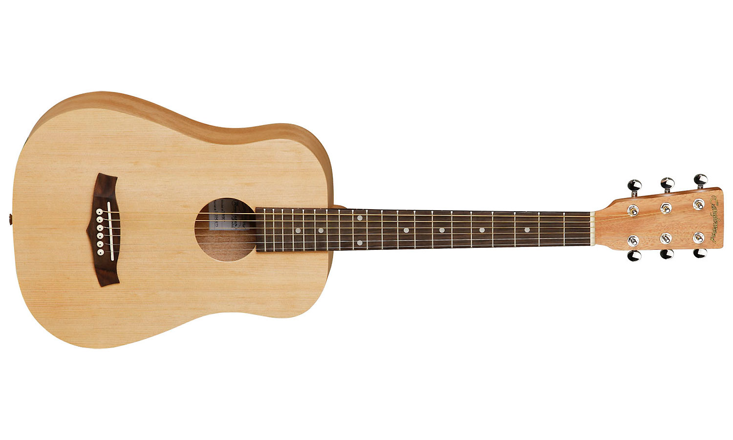 Tanglewood Twr T Roadster Epicea Acajou - Natural - Guitarra acústica para niños - Variation 1