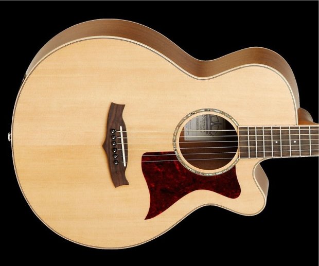 Tanglewood Tw145 Ss Ce Premier Super Folk 000 Cw Epicea Acajou - Natural Satin - Guitarra acústica & electro - Variation 2