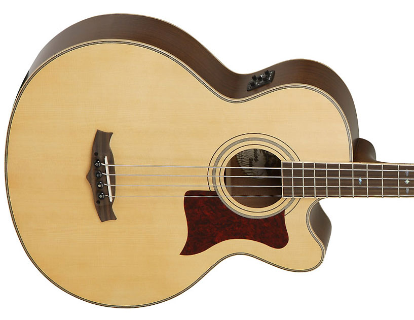 Tanglewood Tw155a Bass Premier Super Jumbo Cw - Natural Satin - Bajo acústico - Variation 2