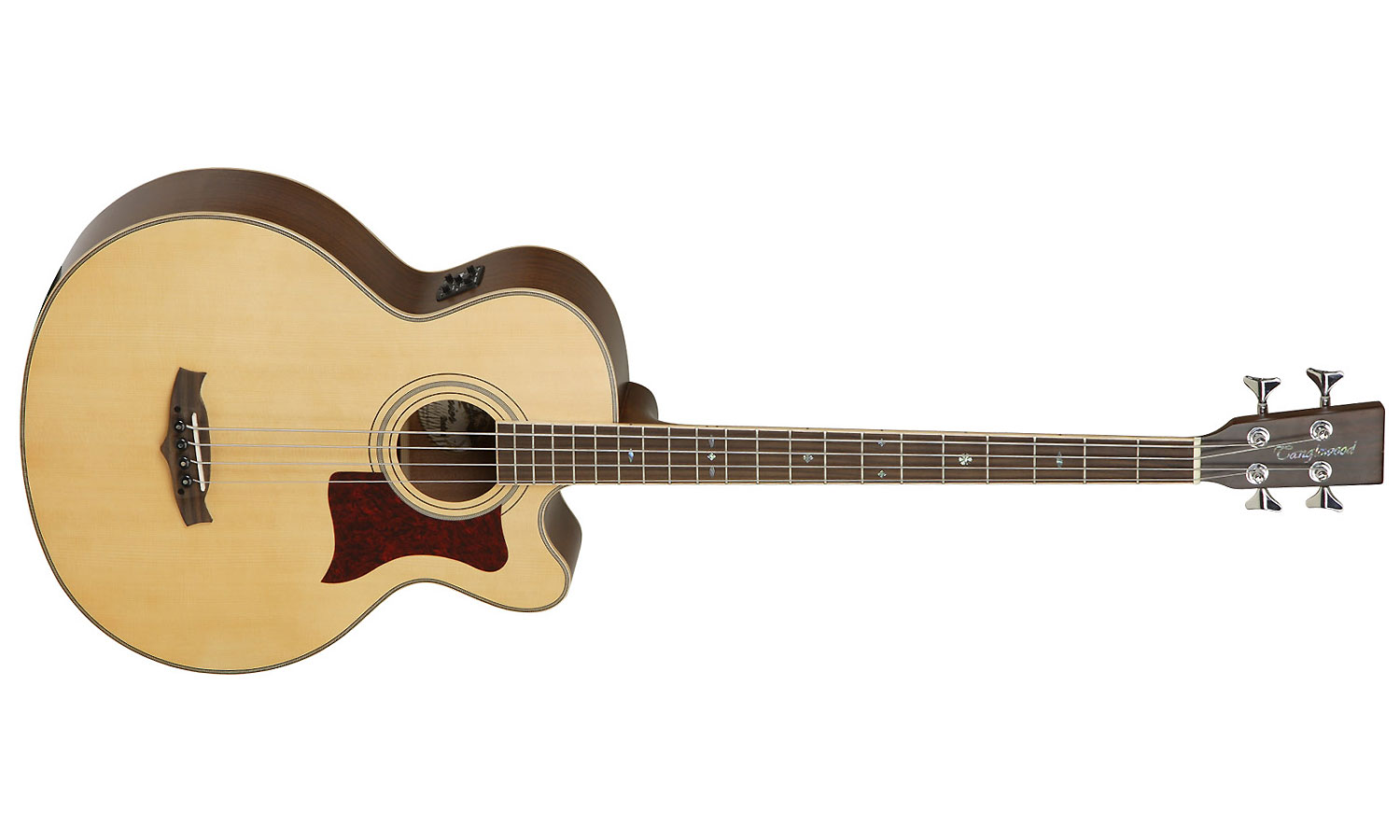 Tanglewood Tw155a Bass Premier Super Jumbo Cw - Natural Satin - Bajo acústico - Variation 1