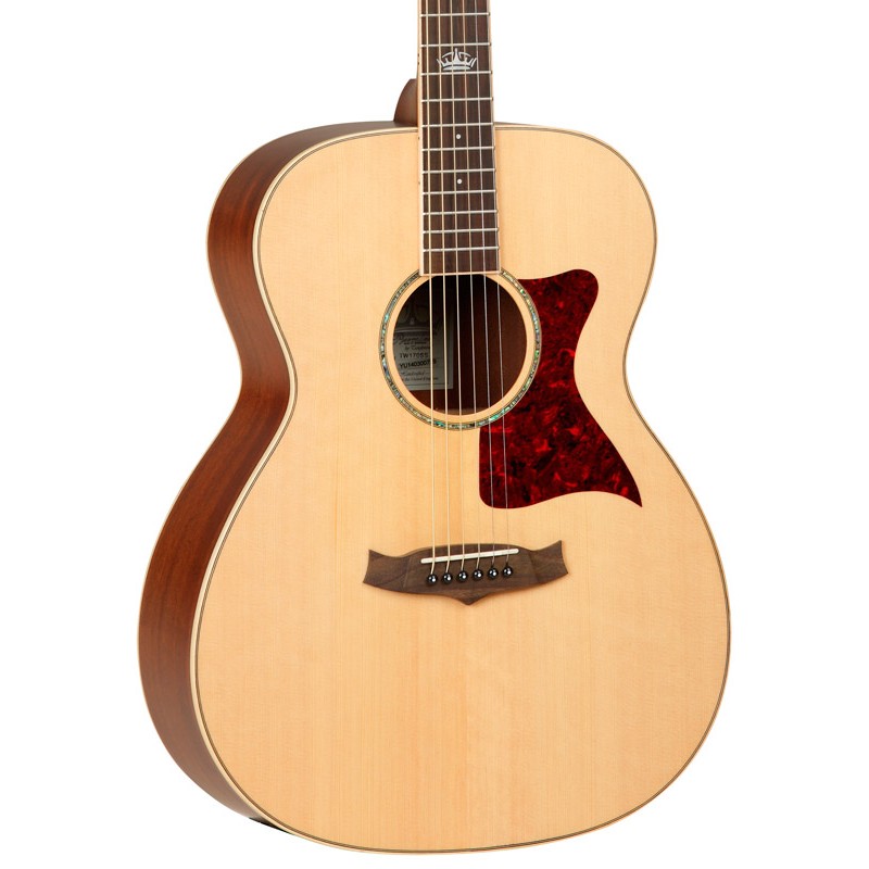 Tanglewood Tw170 Ss Premier Om Epicea Acajou - Natural Satin - Guitarra acústica & electro - Variation 2
