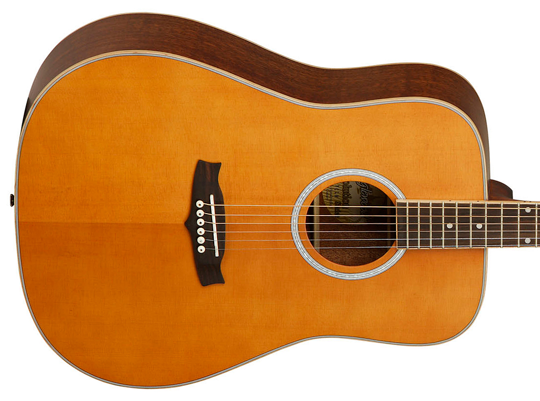 Tanglewood Tw28 Cln Evolution V Dreadnought Cedre Acajou - Natural Satin - Guitarra acústica & electro - Variation 2