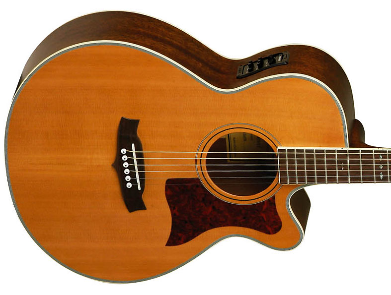 Tanglewood Tw45 Ns E Sundance Super Folk 000 Cw Cedre Acajou - Natural Satin - Guitarra electro acustica - Variation 2