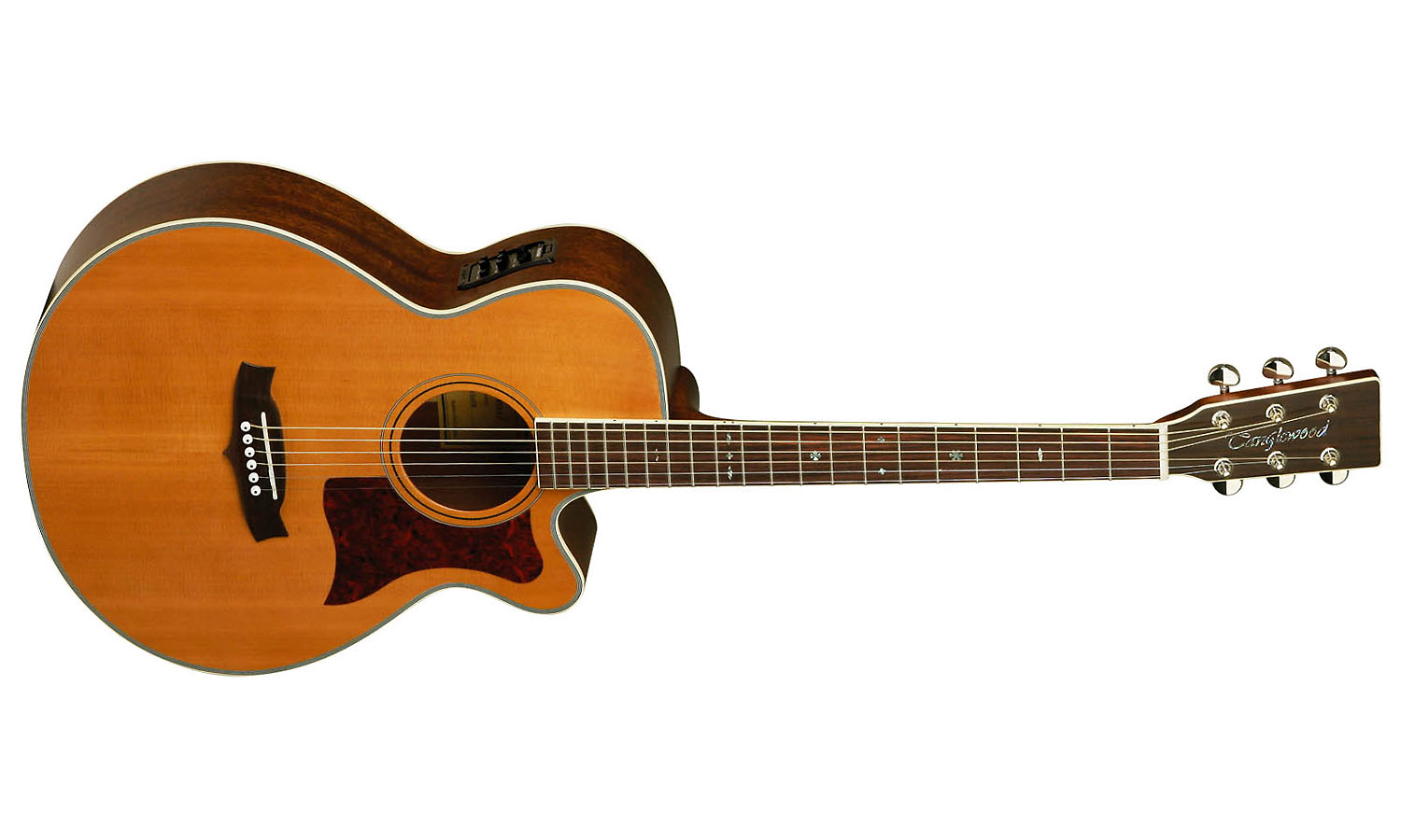 Tanglewood Tw45 Ns E Sundance Super Folk 000 Cw Cedre Acajou - Natural Satin - Guitarra electro acustica - Variation 1