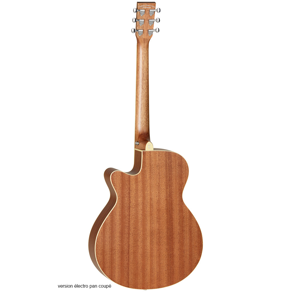 Tanglewood Tw9 Winterleaf Super Folk Auditorium Cedre Acajou Tec - Natural Satin - Guitarra acústica & electro - Variation 1