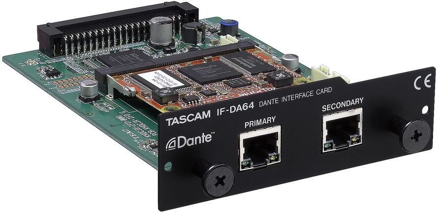 Tascam If-da64 Carte Dante Pour Da-6400 - Grabadora en rack - Main picture