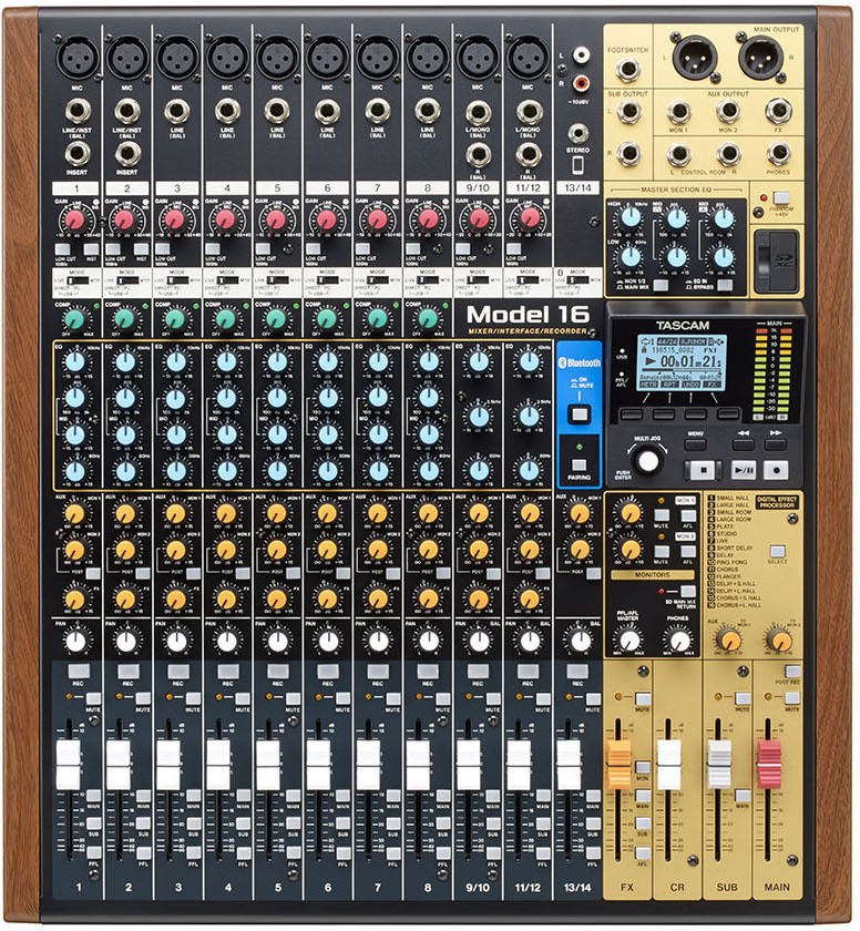 Tascam Model 16 - Mesa de mezcla analógica - Main picture