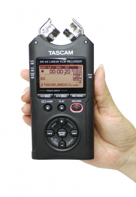 Tascam Dr40 - Grabadora portátil - Variation 2