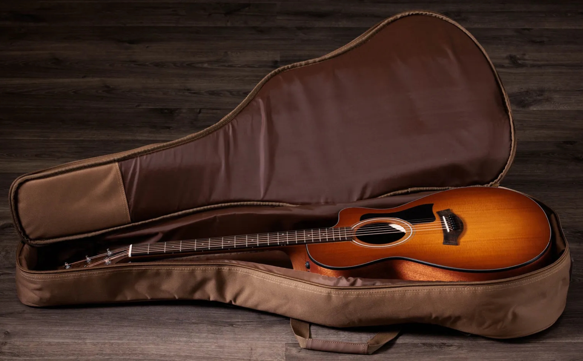 Taylor 112ce Special Edition Grand Concert Cw Epicea Sapele Eb Es2 - Honeyburst - Guitarra folk - Variation 7