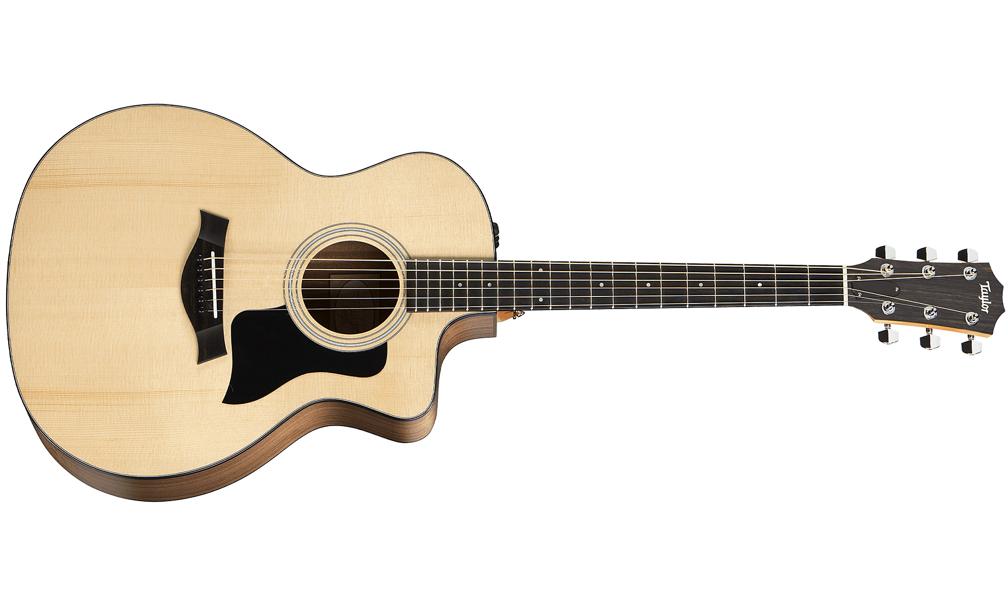 Taylor 114ce Walnut Grand Auditorium Cw Epicea Noyer Eb Es2 - Natural - Guitarra electro acustica - Variation 2