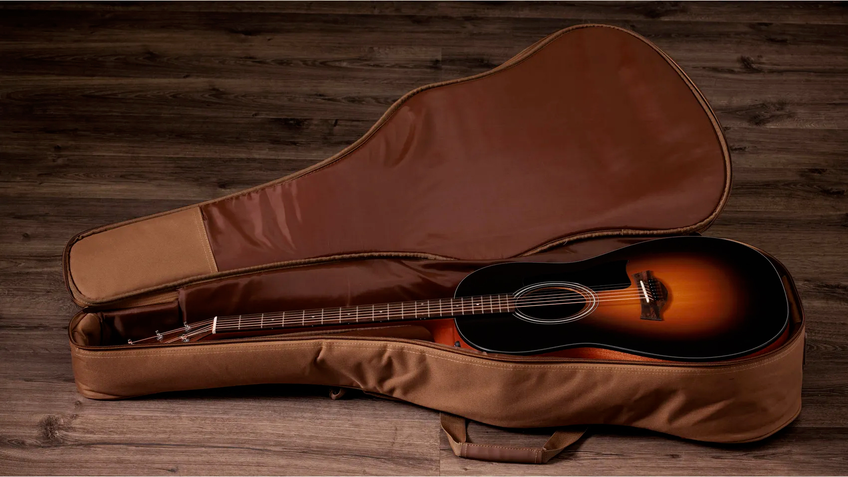 Taylor 117e Special Edition Grand Pacific Epicea Sapele Euc Es2 - Dark Tobacco Edgeburst Top - Guitarra folk - Variation 7