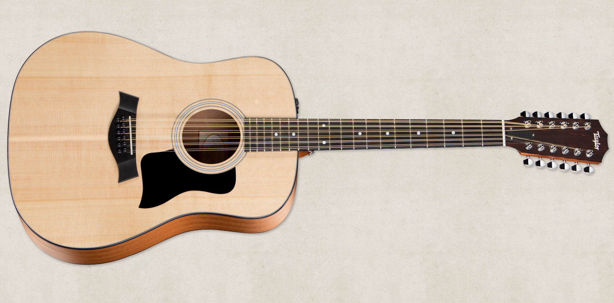 Taylor 150e Dreadnought 12c Epicea Sapele Eb Es2 - Natural Satin - Guitarra electro acustica - Variation 2