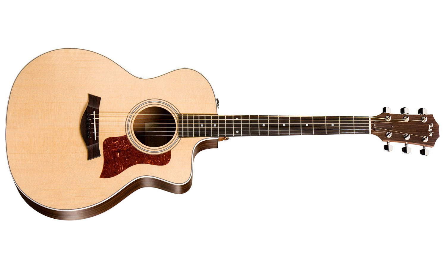 Taylor 214ce Grand Auditorium Natural Gloss Top - Guitarra acústica & electro - Variation 1