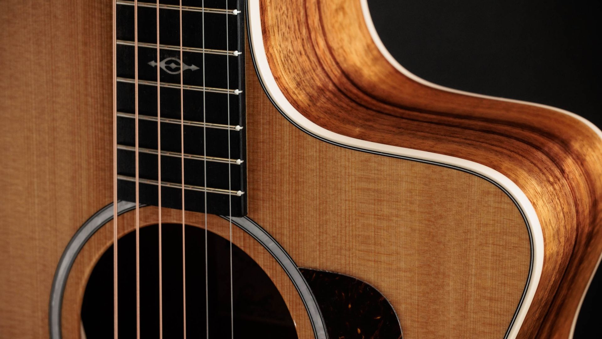 Taylor 214ce-k Dlx Grand Auditorium Cw Epicea Koa Eb Es2 - Natural - Guitarra folk - Variation 3