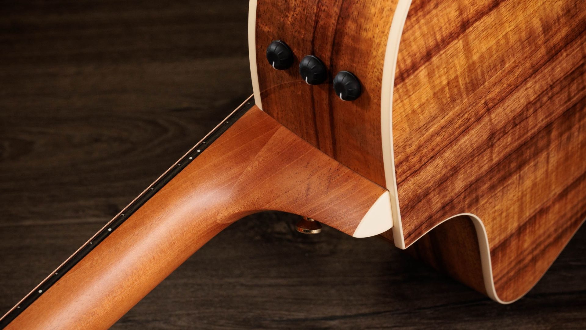 Taylor 214ce-k Dlx Grand Auditorium Cw Epicea Koa Eb Es2 - Natural - Guitarra folk - Variation 6