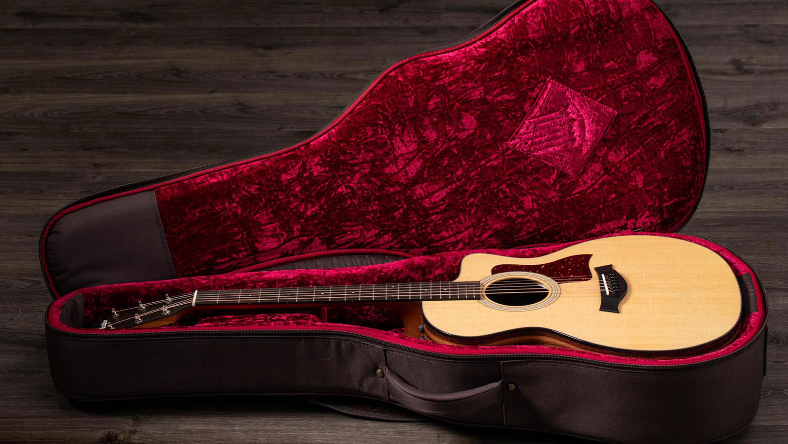 Taylor 214ce Plus Lh Grand Auditorium Cw Gaucher Epicea Palissandre Eb Es2 - Natural - Guitarra folk - Variation 6