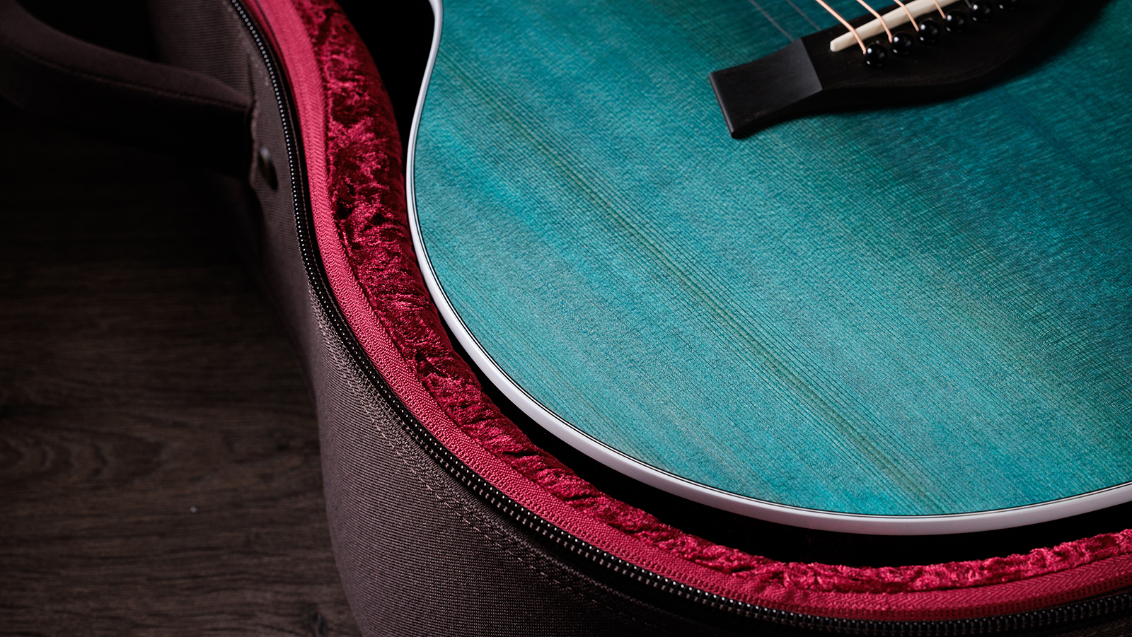 Taylor 214ce Plus Special Edition Grand Auditorium Cw Epicea Noyer Eb Es2 - Trans Blue - Guitarra folk - Variation 3