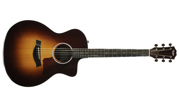 Taylor 214ce-sb Dlx Gold Hardware Grand Auditorium Cw Epicea Palissandre Eb Es2 - Tobacco Sunburst - Guitarra electro acustica - Variation 1