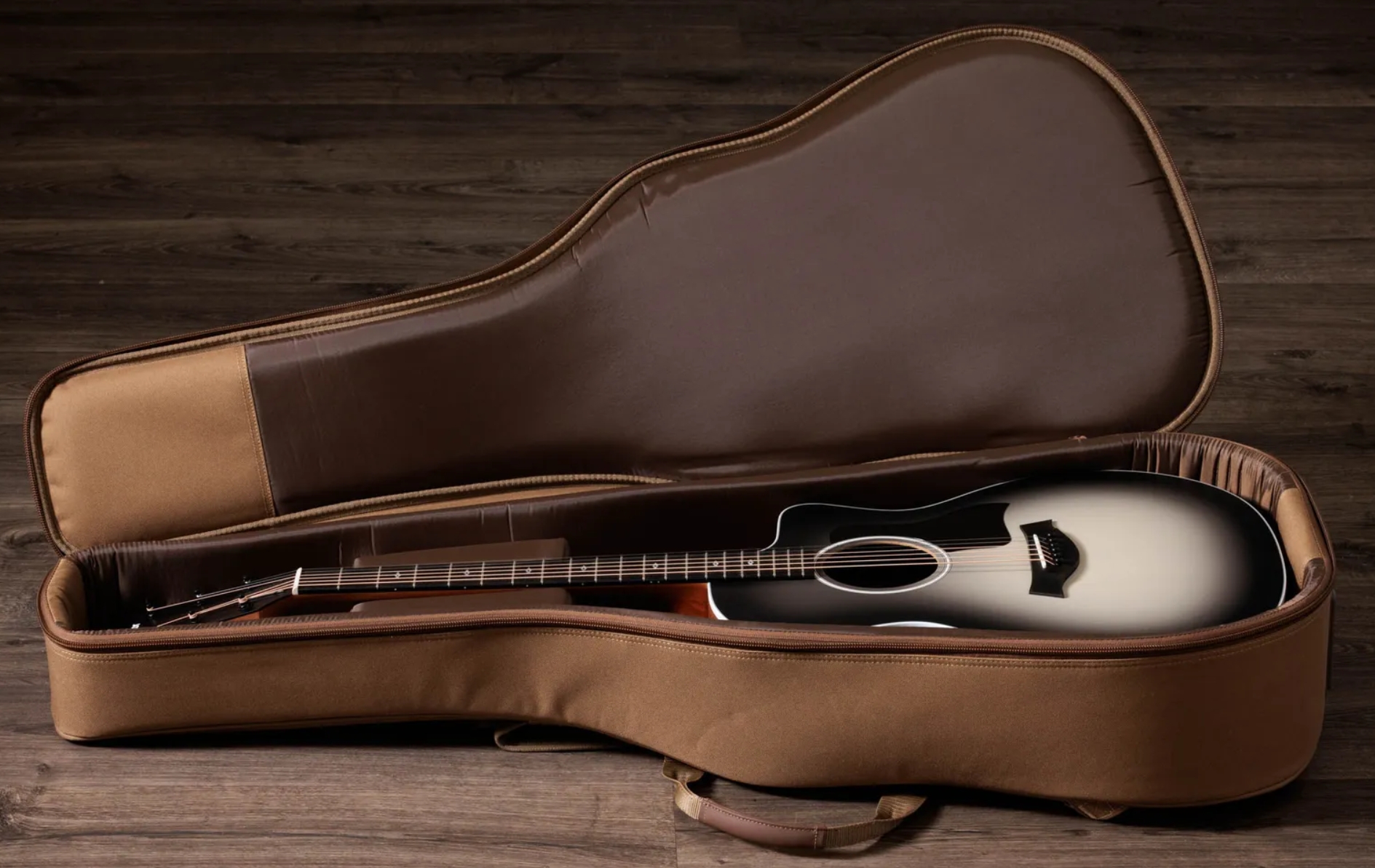 Taylor 214ce Sunset Blvd Mex Grand Auditorium Cw Epicea Noyer Eb Es2 - Eclipse Burst - Guitarra folk - Variation 6