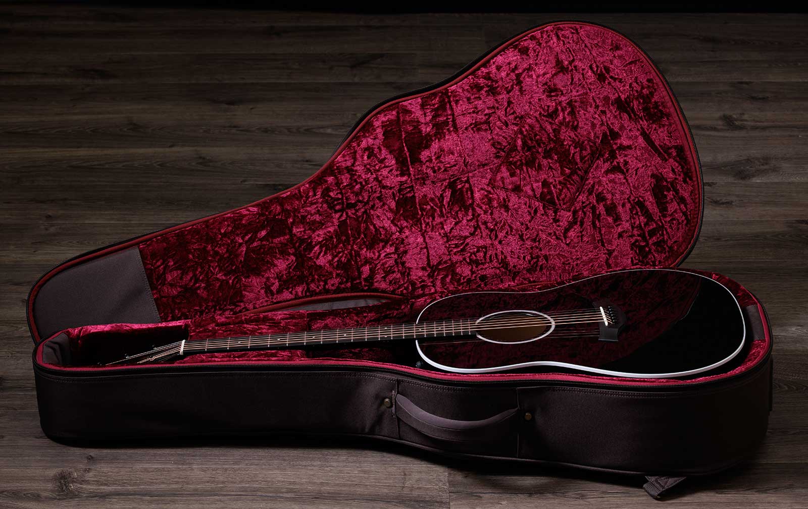 Taylor 217e-blk Plus Grand Pacific Epicea Erable Eb - Black - Guitarra folk - Variation 5