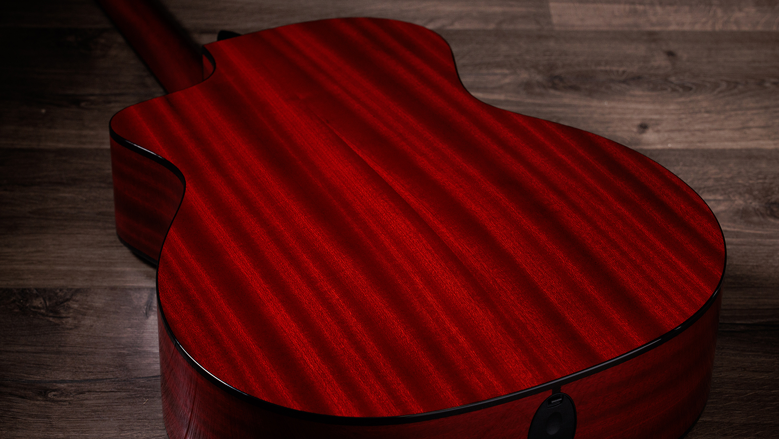 Taylor 224ce Plus Special Edition Grand Auditorium Cw Acajou Sapele Eb Es2 - Trans Red - Guitarra folk - Variation 6