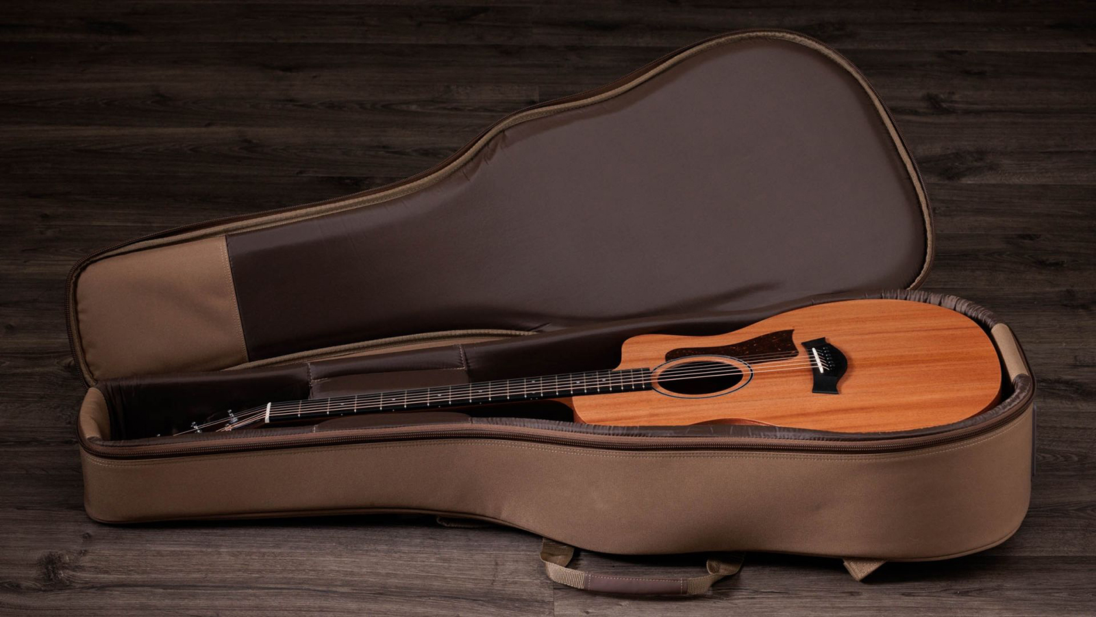 Taylor 24ce Grand Auditorium Cw Tout Sapele Eb - Natural Matte - Guitarra folk - Variation 7