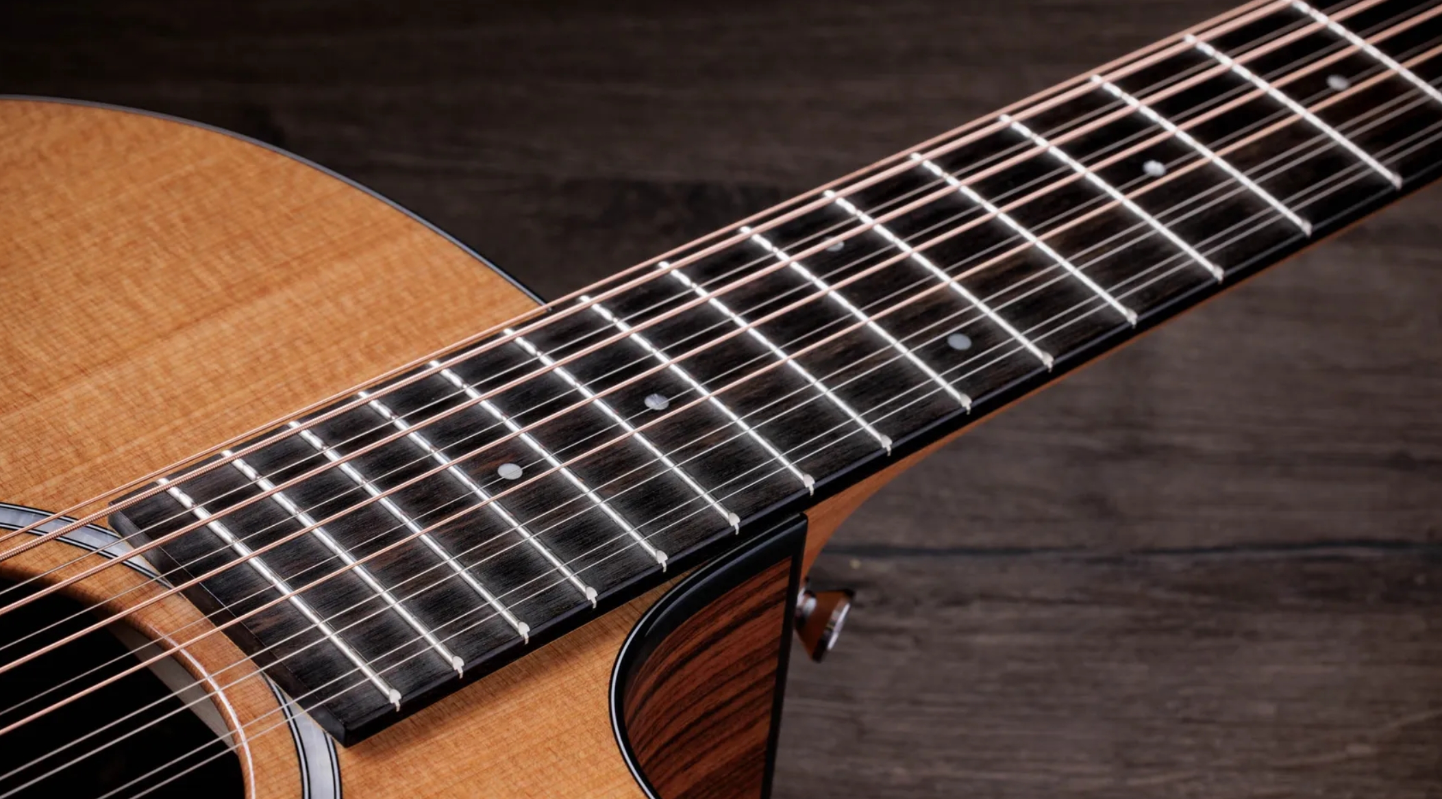 Taylor 254ce Plus Grand Auditorium Cw 12c Epicea Noyer Eb Es2 - Natural - Guitarra folk - Variation 5