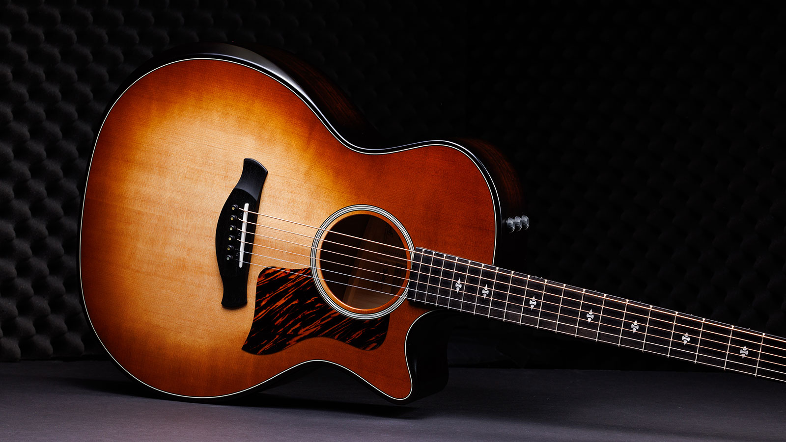 Taylor 314ce Builder's Edition 50th Anniversary Grand Auditorium Cw Epicea Urban Ash Eb Es2 - Kona Burst - Guitarra electro acustica - Variation 2