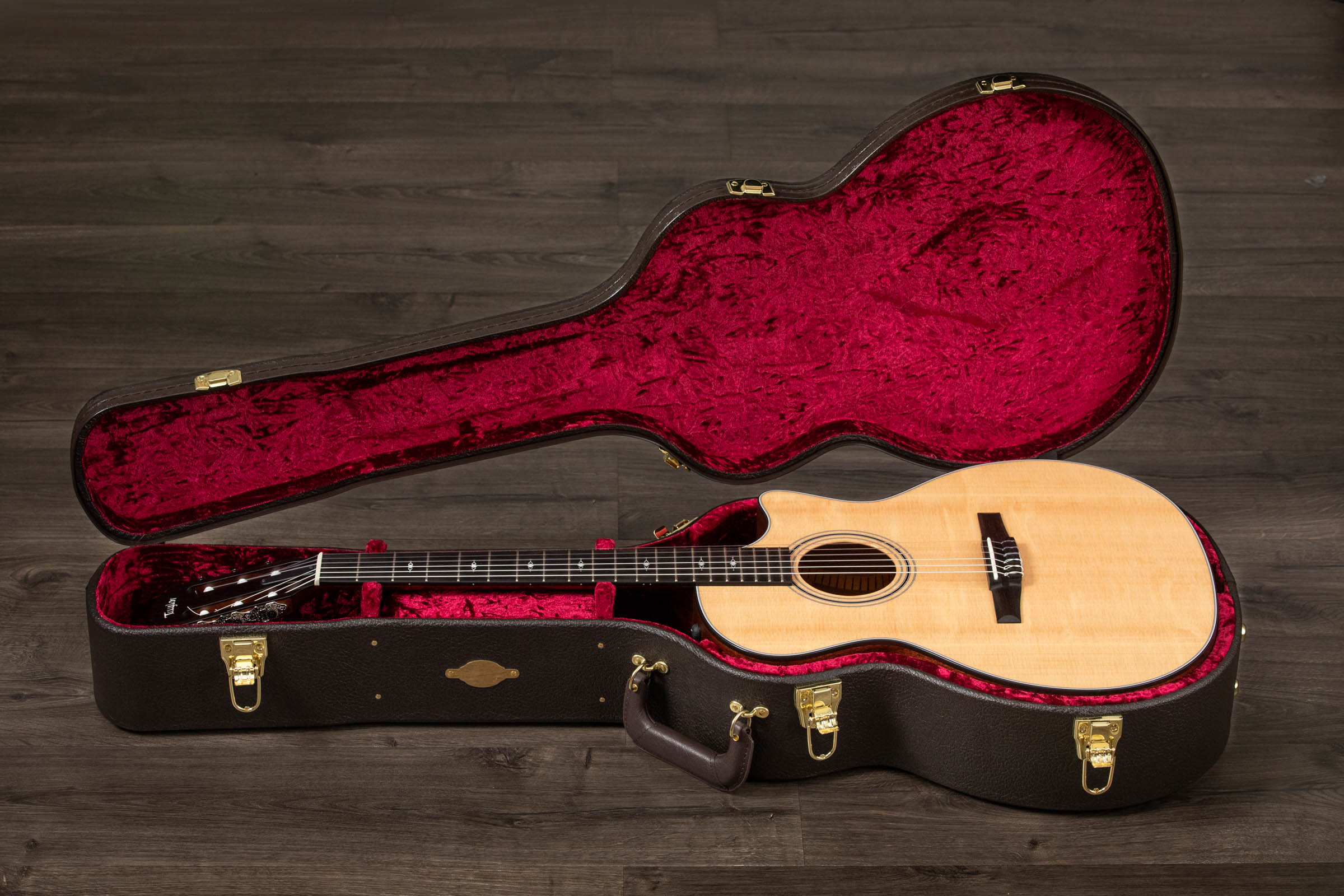 Taylor 314ce-n V-class Grand Auditorium Cw Epicea Sapele Eb Es2 - Natural - Guitarra clásica 4/4 - Variation 3