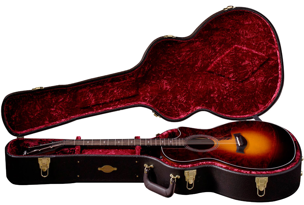 Taylor 314ce-se Grand Auditorium Cw Epicea Sapele Eb Es2 - Vintage Sunburst Top - Guitarra electro acustica - Variation 4