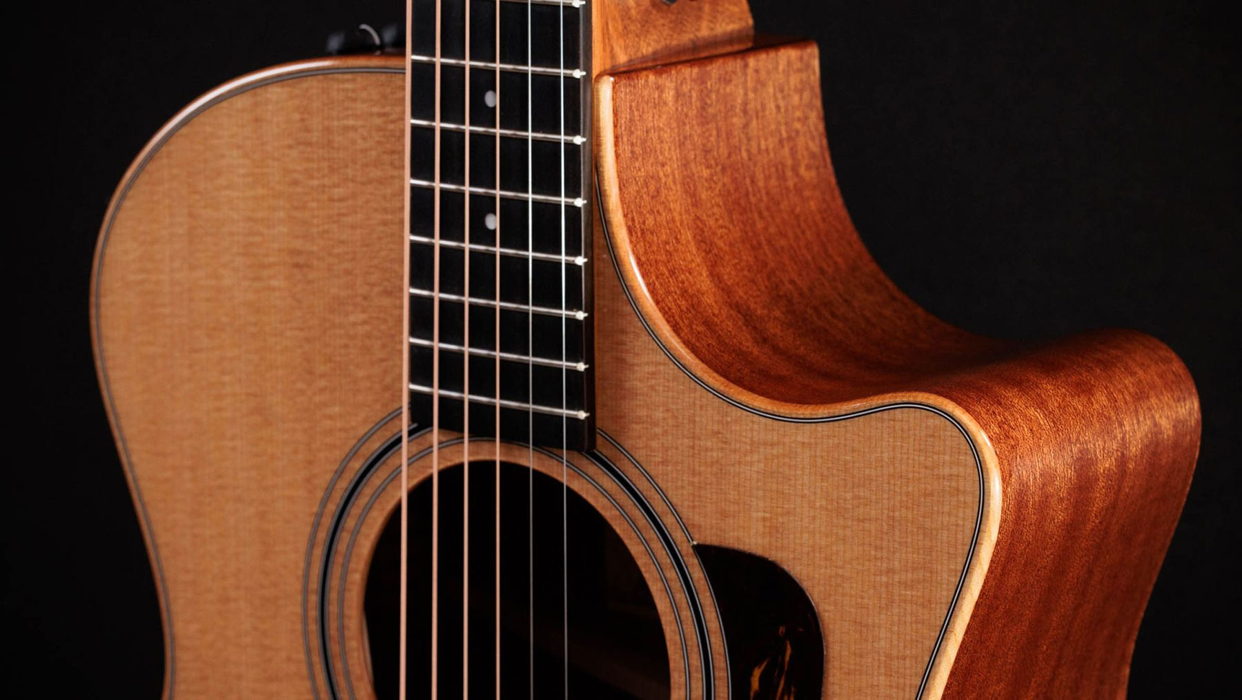 Taylor 314ce Studio Grand Auditorium Cw Epicea Sapele Eb Es2 - Natural - Guitarra folk - Variation 2