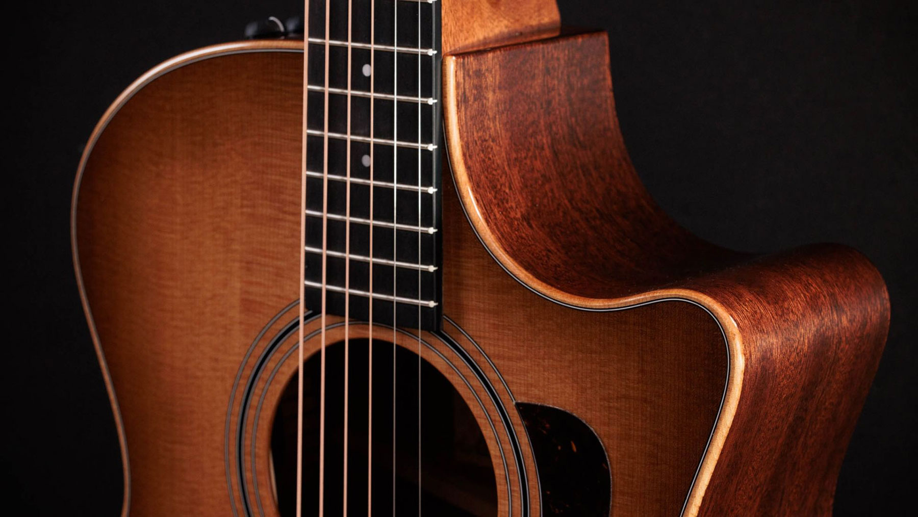 Taylor 314ce Studio Seb Grand Auditorium Cw Epicea Sapele Eb Es2 - Shaded Edge Burst - Guitarra folk - Variation 2