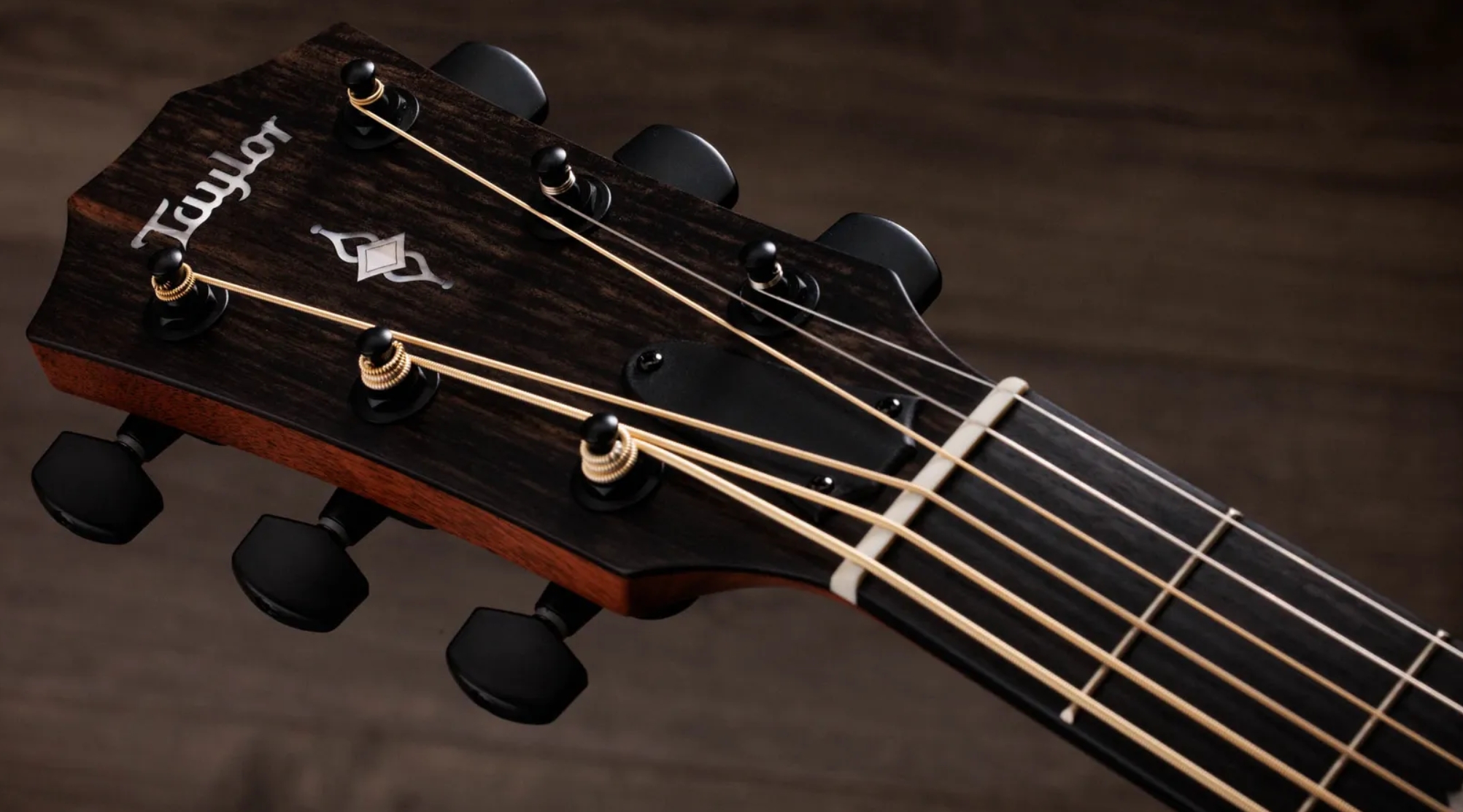 Taylor 324ce Baritone 6 Ltd Grand Auditorium Cw Tout Acajou Eb Es2 - Shaded Edgeburst Top Satin - Guitarra folk - Variation 5