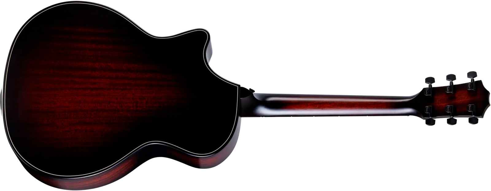 Taylor 324ce Builders Edition Next Gen. Grand Auditorium Cw Tout Acajou Eb Claria - Tobacco Kona Burst Satin - Guitarra folk - Variation 1