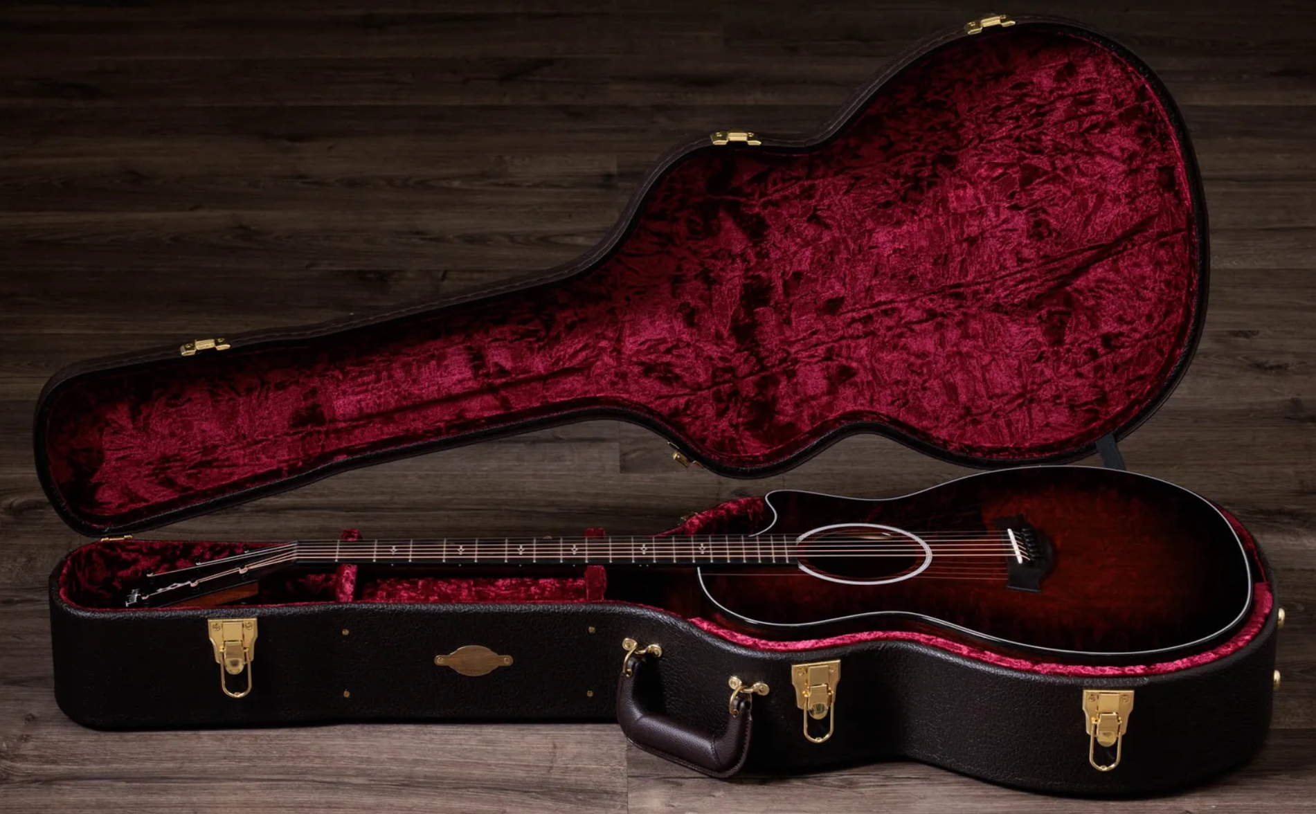 Taylor 324ce Next Gen. Grand Auditorium Cw Acajou Sapele Eb Claria - Natural - Guitarra folk - Variation 7