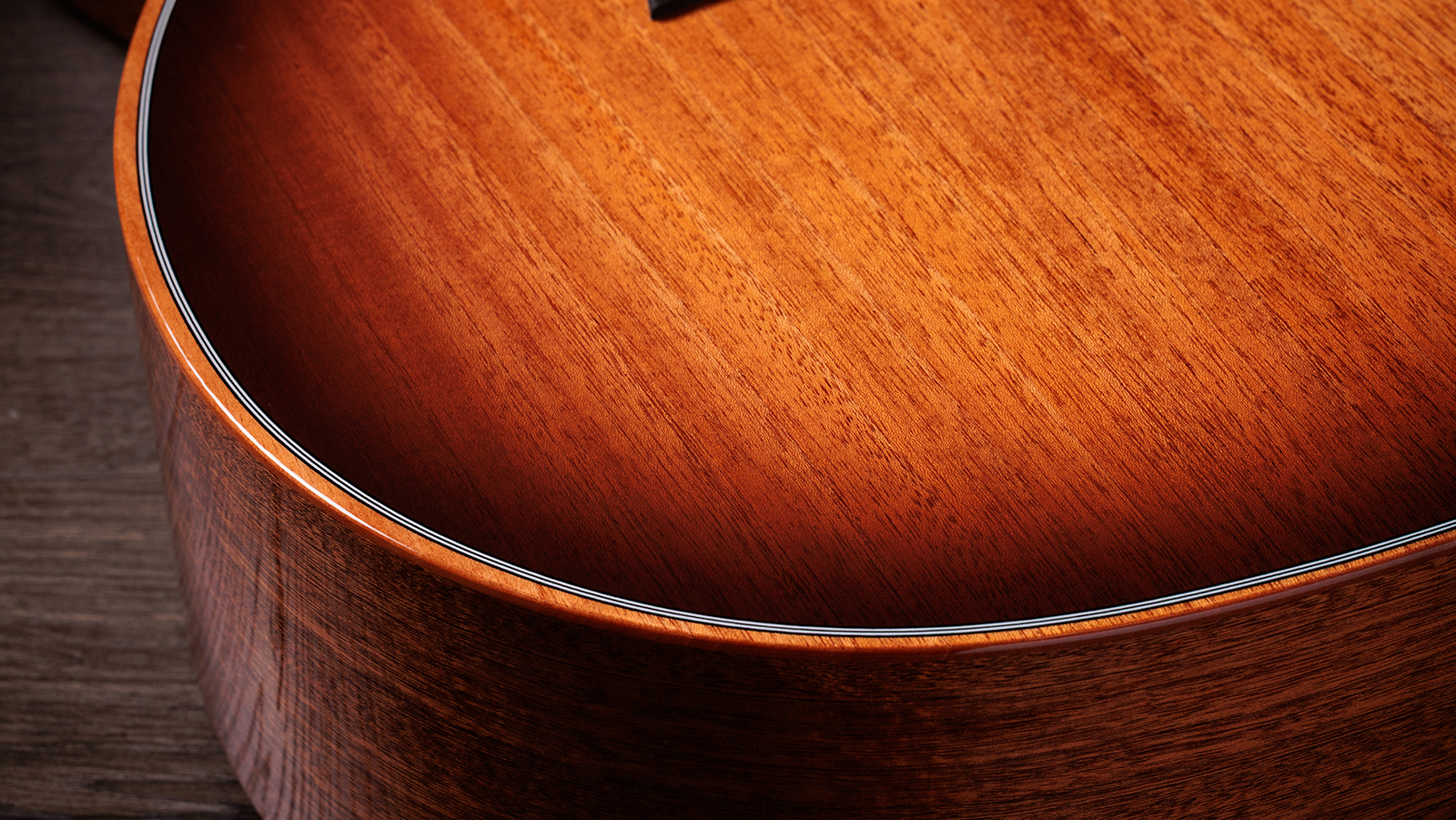 Taylor 324ce Studio Special Edition Next Gen. Grand Auditorium Cw Tout Acajou Eb Claria - Gloss Shaded Edgeburst Top - Guitarra folk - Variation 2