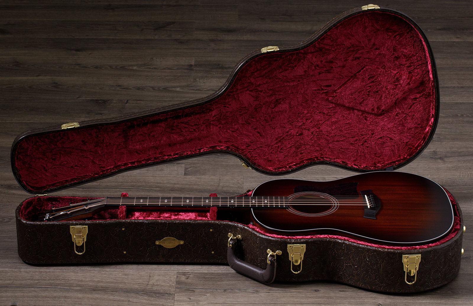 Taylor 327e Grand Pacific Acajou Blackwood Eb Es2 - Shaded Edge Burst - Guitarra electro acustica - Variation 6