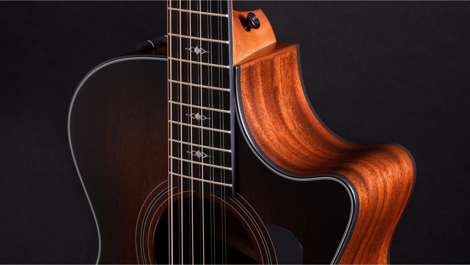 Taylor 362ce 12-string 12-fret Grand Concert Cw 12c Tout Acajou Eb Es2 - Natural Satin - Guitarra electro acustica - Variation 2