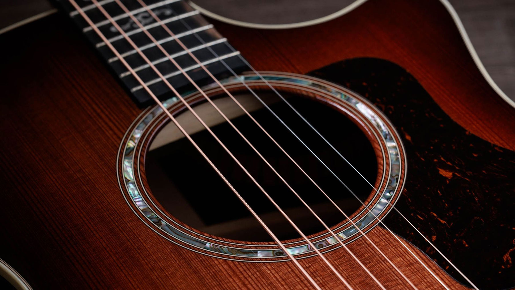 Taylor 414ce 50th Anniversary Special Ed. Grand Auditorium Cw Sinker Redwood Palissandre Eb Es2 - Shaded Edgeburst - Guitarra folk - Variation 3