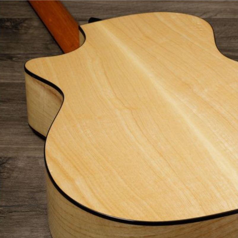 Taylor 424ce Urban Ash Ltd Grand Auditorium Cw Tout Frene Eb Es2 - Natural Blonde - Guitarra acústica & electro - Variation 2